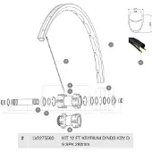 Mavic Rayons Avant Ksyrium Disc 12 Unités
