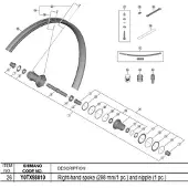 Shimano Rayon 298 Mm R.hwh-m9200-tl-r12-b-29 Y0tx98010