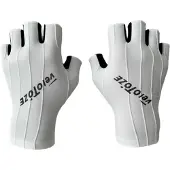 VeloToze Aero Pro Short Gloves Blanc L
