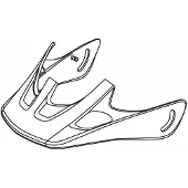 Suomy Scrambler Helmet Spare Visor Clair