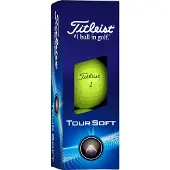 Titleist Tour Soft 2024 Yellow Balles de golf