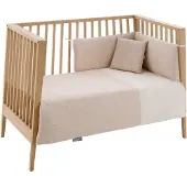 cambrass Housse De Couette Pour Lit De Bébé Rustic 100x140x3 Cm 2 Unités
