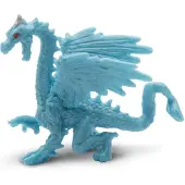 Safari Ltd Figurine Minis Dragons De Glace Porte-bonheur