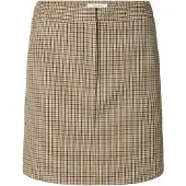 Selected Mini-jupe Femme Marron 38