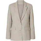 Selected Blazer rouge carmin