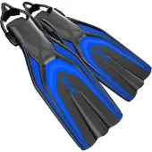 Seac Sub Style Sling Strap Diving Fins Bleu EU 36-38