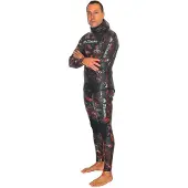 Picasso Combinaison De Chasse Sous-marine Thermal Skin Camu Hw 7 Mm