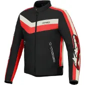 Alpinestars T-Dyno Wr blouson textile moto, noir/rouge, 3XL