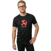 Akrapovic Logo Short Sleeve T-shirt Noir M Homme