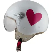 Nzi Casque Jet Pasarela Corazón