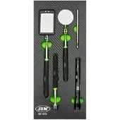 JBM Magnetic Pick-up Tool Set 5 Pieces Noir