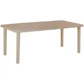 Garbar Table De Jardin Olot Recycled 180x90 Cm