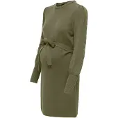 ONLY Maternity Robes en maille 'OLMMatti' olive