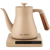 Chiato Bouilloire électrique flowPLAY Classic – 0.6 L, sable