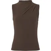 Pieces Chemisier 'PCMADISON' marron