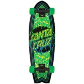 Santa Cruz Planche à Roulettes Cruiser Toxic Dot 8.8 X 27.7 Shark