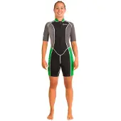 Abysstar Shorty Femme à Manches Courtes Avec Zip Frontal Surf 2.5 Mm