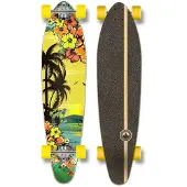 Yocaher Longboard Kicktail Tropical Day 40´´