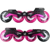 KRF Patins à Roues Alignées Angel 4x80 Set