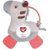 Creaciones Llopis Peluche musicale 24 cm zèbre