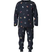 Name it Pyjama 'NMNVISMAS' marine / pueblo / rouge foncé / blanc