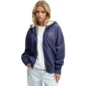 Superdry Sweat-shirt à Zip Luxe Fur Lined