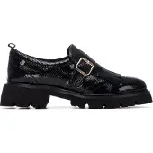 Carmela Mocassins 162594-BLACK-PATENT femmes - Noir - 38