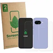 ScreenLeaf Film de protection pour Google Pixel 9a (écran + face arrière) Film de protection d'écran Film de (2 pcs, Google Pixel 9a), Téléphone portable : film de protection, Transparent