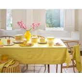 Pip studio Nappe Pip Studio Stripes Yellow-180 x 300 cm