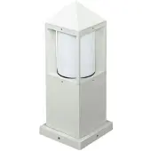Albert Lampe de jardin Triangle blanc