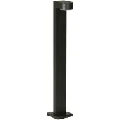 Albert Éclairage de chemin à LED Curl 70 cm - noir
