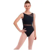 Intermezzo Clementine Sleeveless Leotard Noir XL Femme