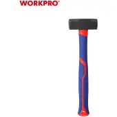 Workpro Marteau De Maçon Avec Manche En Fibre De Verre 2000g