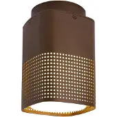 Nordlux Lampe de plafond danoise Sidara Brun rouille