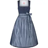 Spieth & Wensky Dirndl 'Käthe' bleu foncé