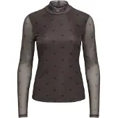 ONLY T-shirt 'ONL Erica' marron / noir