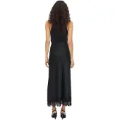 Vila Jupe Midi Taille Haute Ellette Ankle Lace