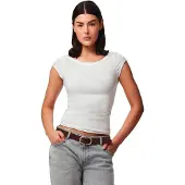 Pieces Ceinture Suede Jeans
