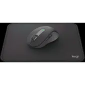 Logitech Ensemble Souris sans fil Signature M650 Graphite + Tapis de souris Noir