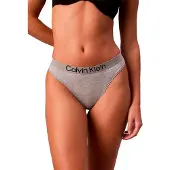 Calvin Klein Underwear String gris / noir