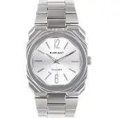 Radiant Horizon Line 40mm 5atm Quartz/analogical Watch Argenté Homme