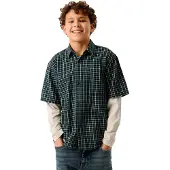 Garcia U263431 Long Sleeve Shirt Noir 14-15 Years Garçon