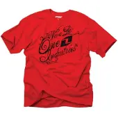 One Industries T-shirt à Manches Courtes Viva Red Man