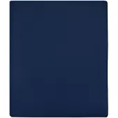 vidaXL Draps-housses Jersey 2 pcs Bleu marine 140x200 cm Coton