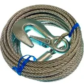 Goldenship Câble Et Crochet De Treuil 6 M