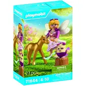 Playmobil Jeu De Construction Licorne Dorée Avec Fée
