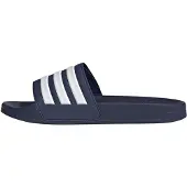 Adidas Mule 'ADILETTE' bleu foncé / blanc