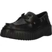 Clarks Shoes Torhill Boat 26329433, chaussures bateau noires à lacets pour femmes, taille 39,5