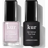 Londontown Duo Set "Pink Conceal & Go", Incl. Correcteur d’Ongles Rose & Top Coat Gel Genius