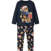 Name it Pyjama 'NMMSlavo Paw Patrol' bleu foncé / noisette / grenadine / blanc